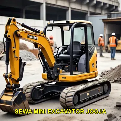 Sewa Mini Excavator Jogja